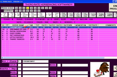 Purchase Software. . Horse handicapping software